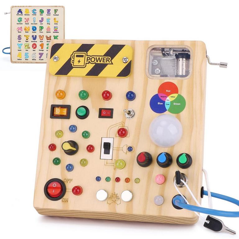 TODDLER BUSY BOARD TOY
