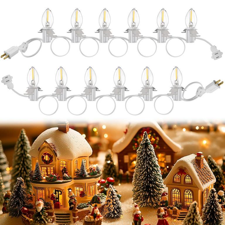 CHRISTMAS VILLAGE LED LIGHTS