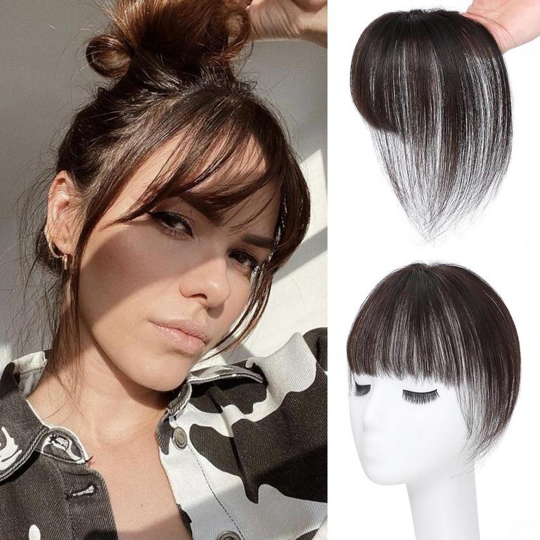 NAYOO BANGS HAIR CLIP BROWN