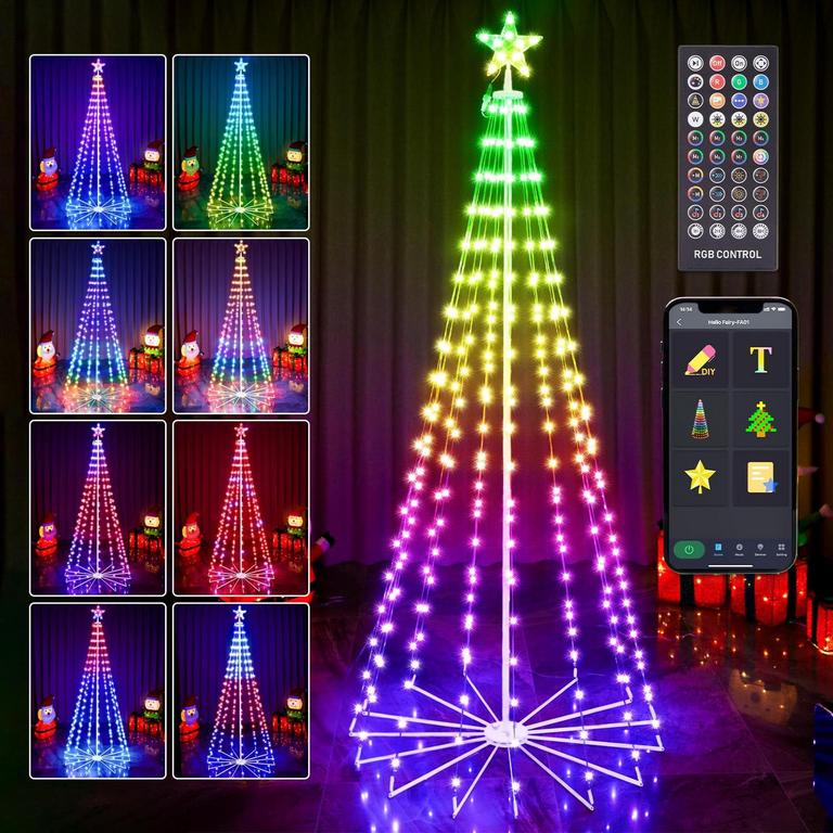 7FT LED CHRISTMAS TREE