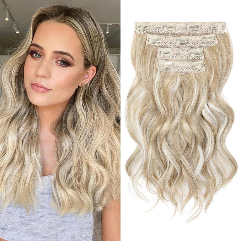 REECHO 14IN CLIP IN HAIR EXTENSIONS 4PC