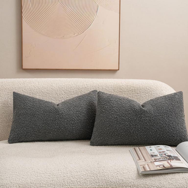 BOUCLE PILLOW COVERS
