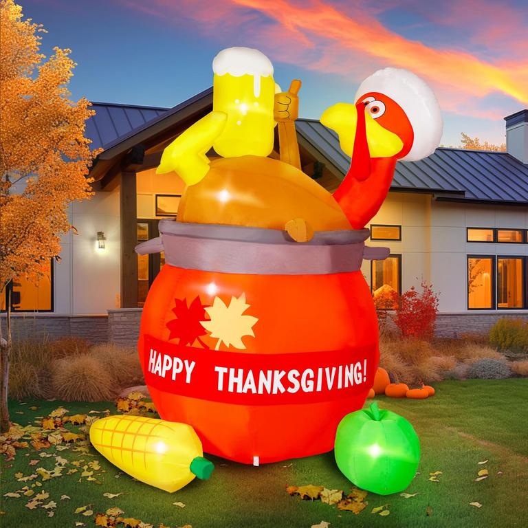 6FT INFLATABLE TURKEY