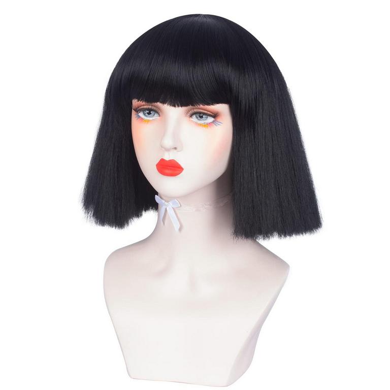 ASKUANG BLACK BOB WIG 12IN
