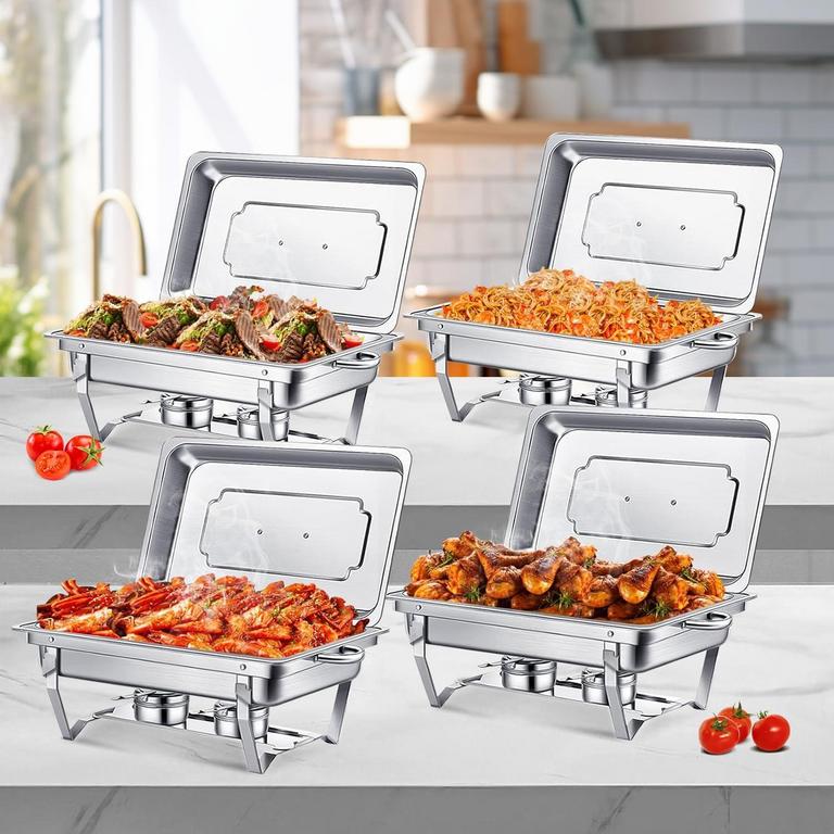 QINLOV CHAFING DISHES 4PK