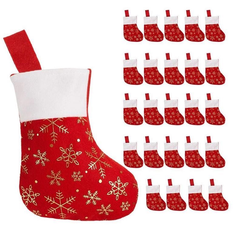 24PK CHRISTMAS STOCKINGS