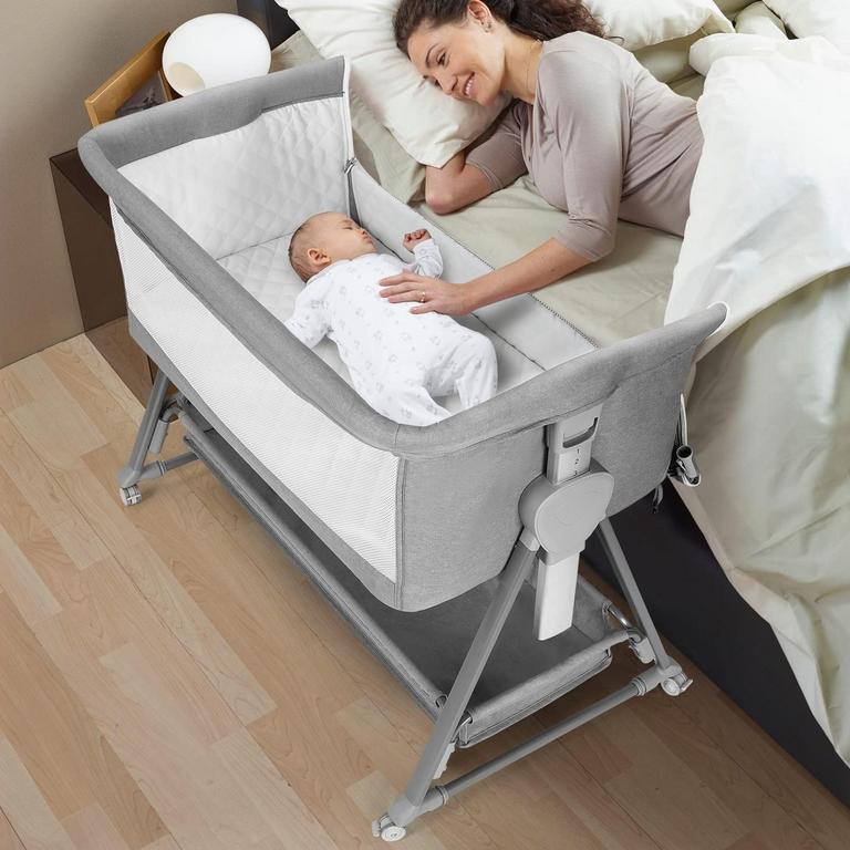 COWIEWIE BASSINET DARK GREY