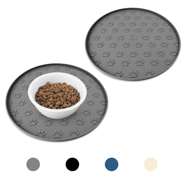 PTLOM GREY FEEDING MATS 2PK