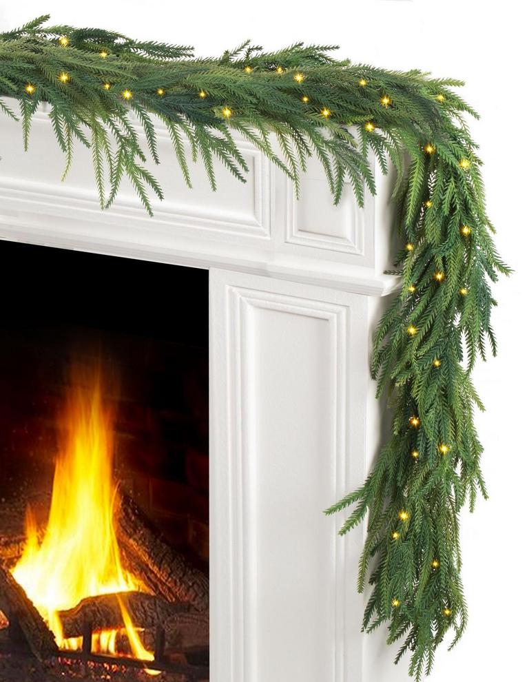 9FT NORFOLK PINE GARLAND