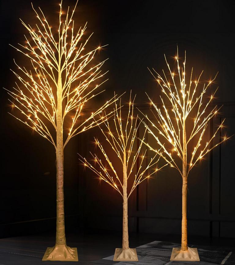 DAZZLE BRIGHT 6FT BIRCH TREE