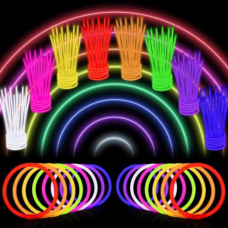 GENUVI GLOW STICKS 100 PK