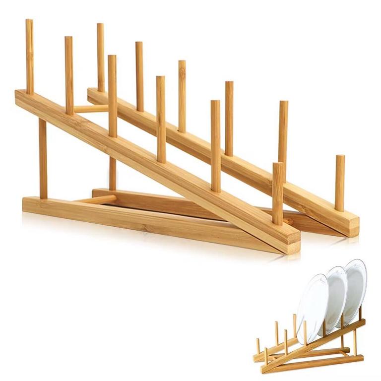 TIE-DAILYNEC BAMBOO DISH DRYING RACK