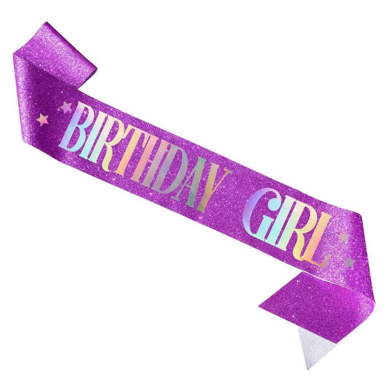 BIRTHDAY GIRL SASH