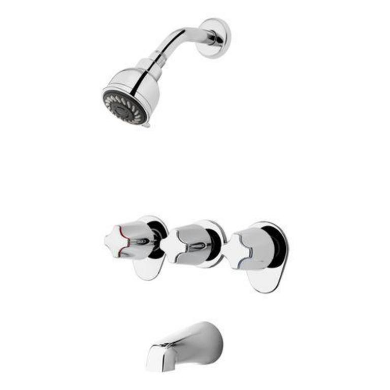 PFISTER 3-HANDLE SHOWER TRIM SET