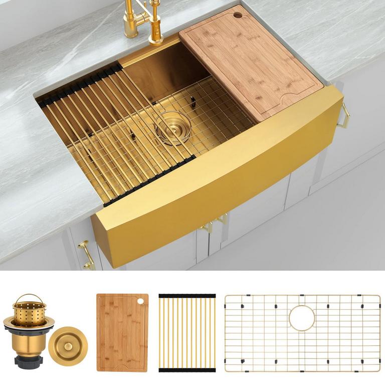 MONSINTA 33IN GOLD SINK
