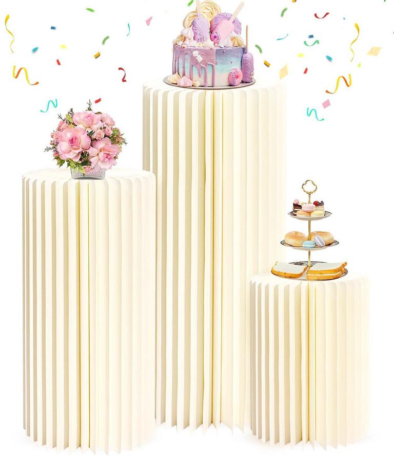 GSQQTE PARTY CYLINDERS 3PCS