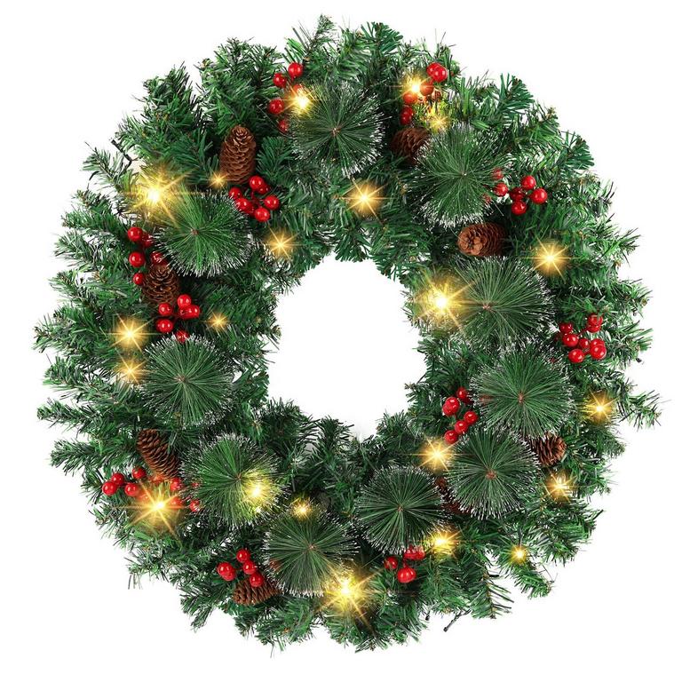 NT NIETING 24IN WREATH