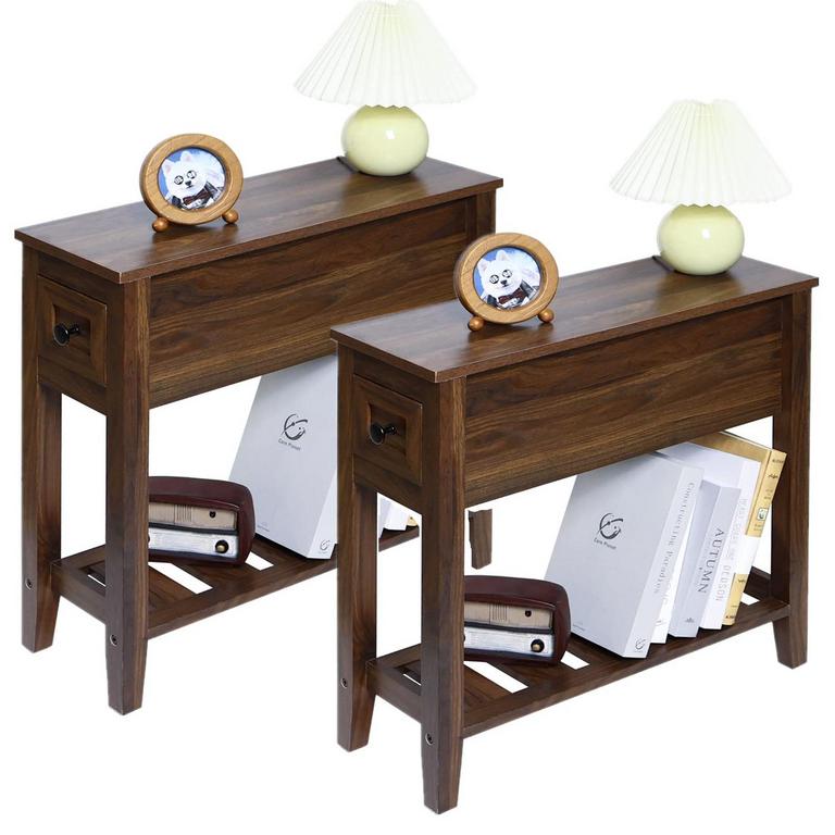 LUSUOWLZ 2PK NIGHTSTANDS