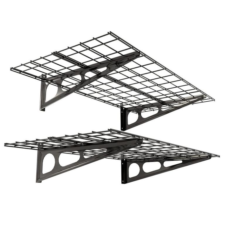 FLEXIMOUNTS 2PK 2X4FT SHELVES