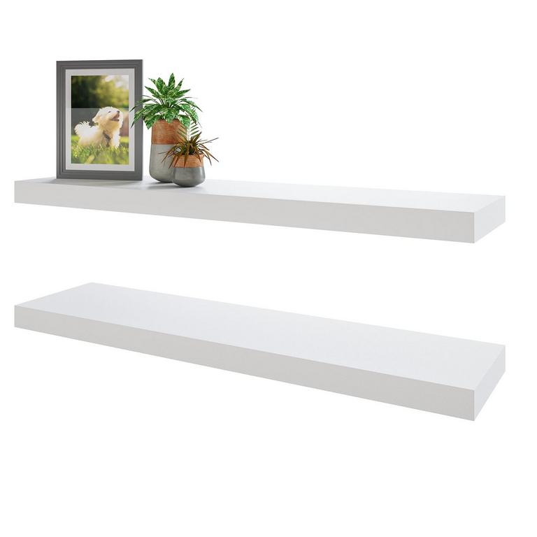 BAMEOS 35IN FLOATING SHELVES 2PK