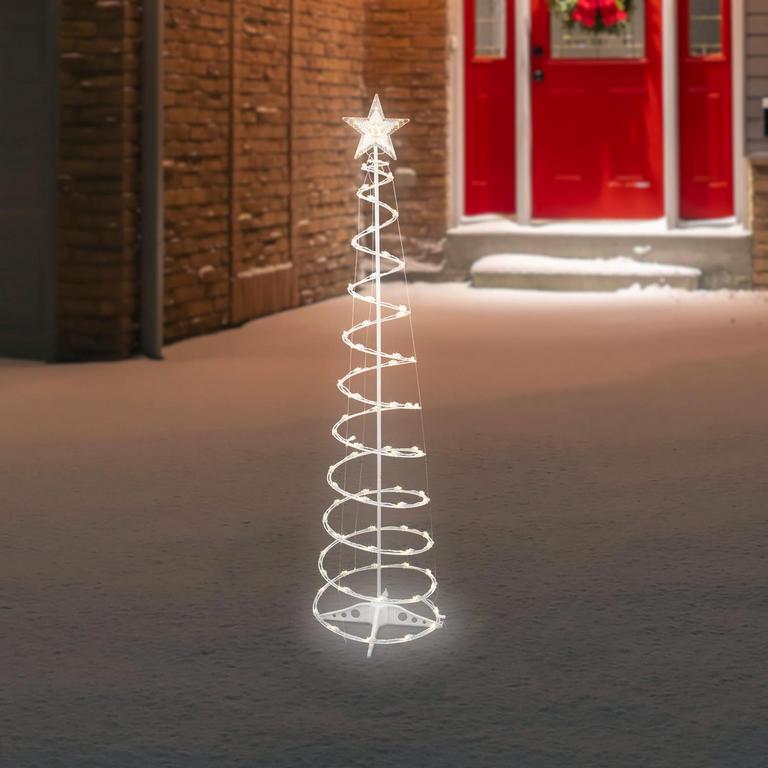 NORTHLIGHT 6FT SPIRAL TREE