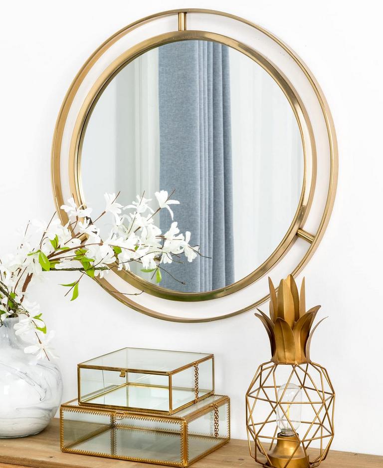 GLITZHOME 24IN WALL MIRROR