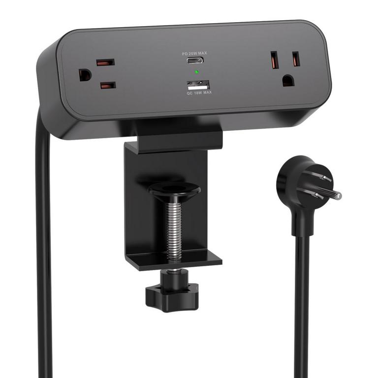 DESK CLAMP POWER STRIP
