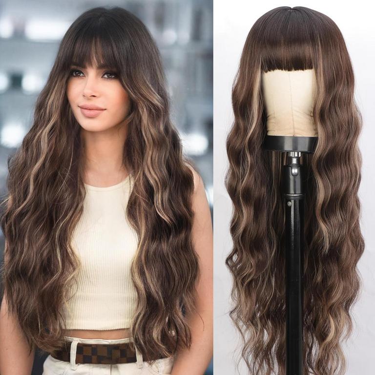 OMBRE BROWN LONG WIG