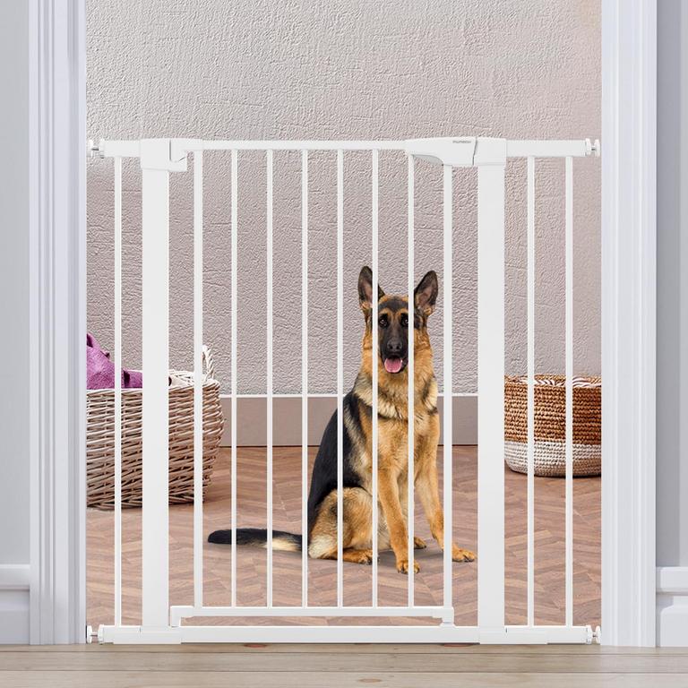 MUMEASY 36IN X 29.6-40.5IN DOG GATE