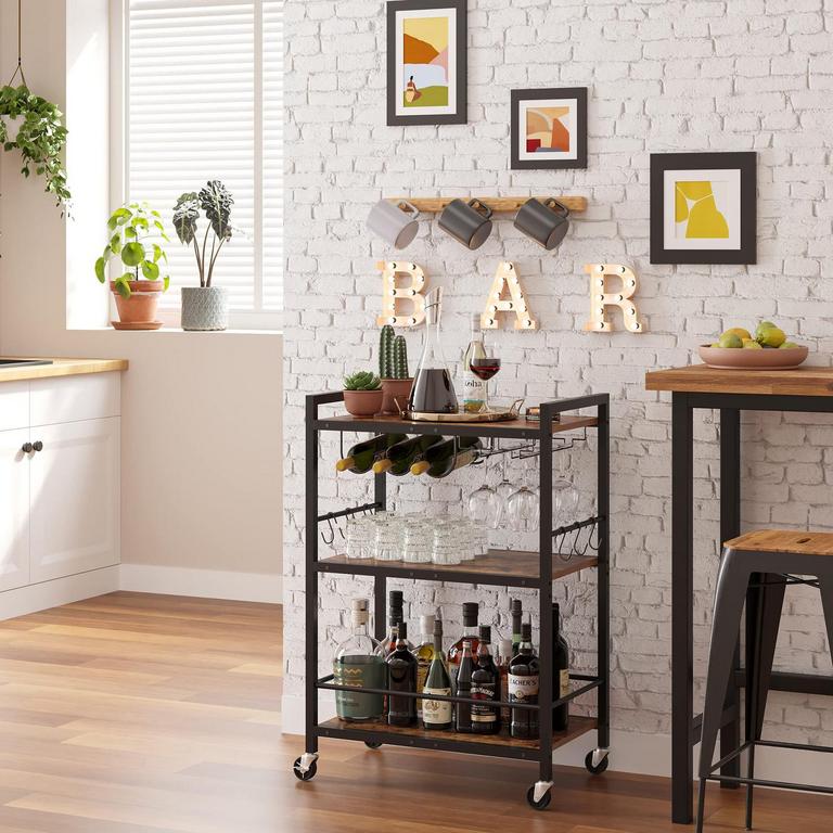 TUTOTAK BAR CART BROWN