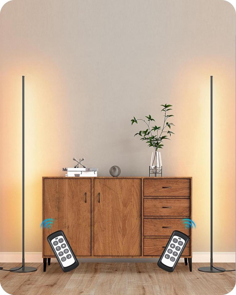 EDISHINE LED CORNER LAMP 57.5"H 2PK