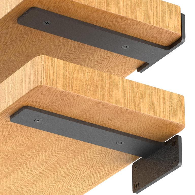 4PK HEAVY DUTY SHELF BRACKETS