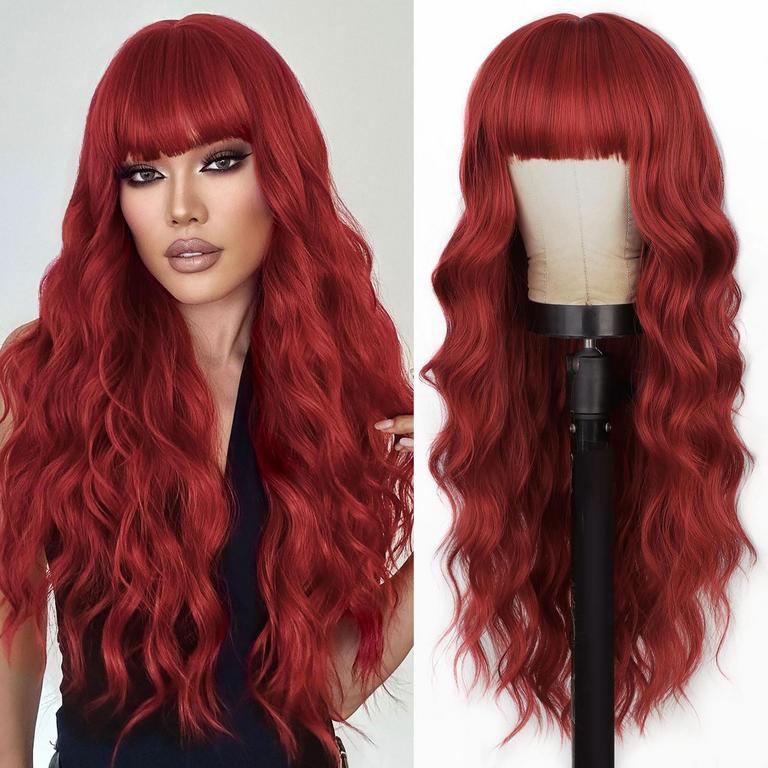 LATIV 26IN RED WIG