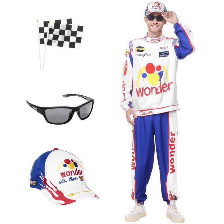 SERTAS RICKY BOBBY COSTUME UNISEX SZ M 