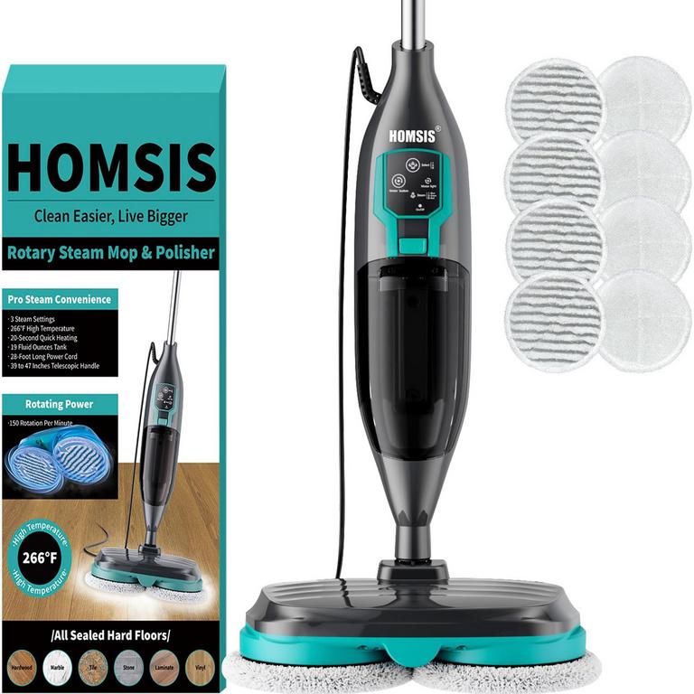 HOMSIS STEAM MOP SCRUBBER