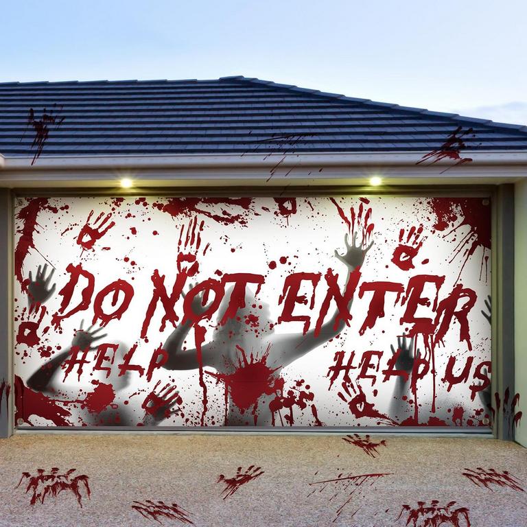 HALLOWEEN GARAGE BANNER