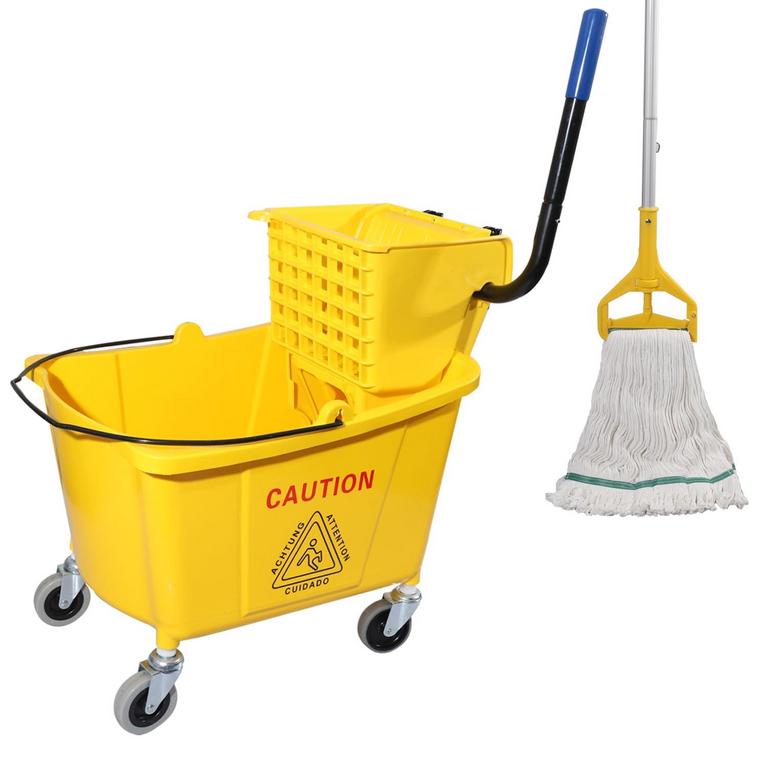 MIDONEAT MOP BUCKET 35QT YELLOW