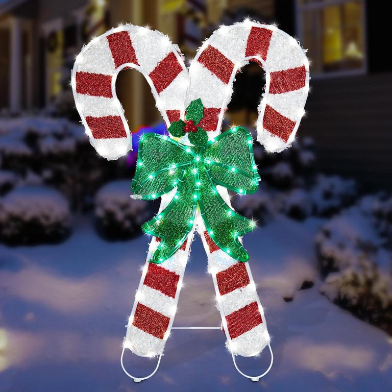 WONDER SOLAR CANDY CANE LIGHT 20.2IN X 30IN