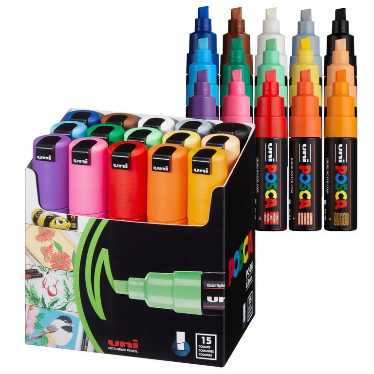 POSCA PAINT MARKERS SET OF 15