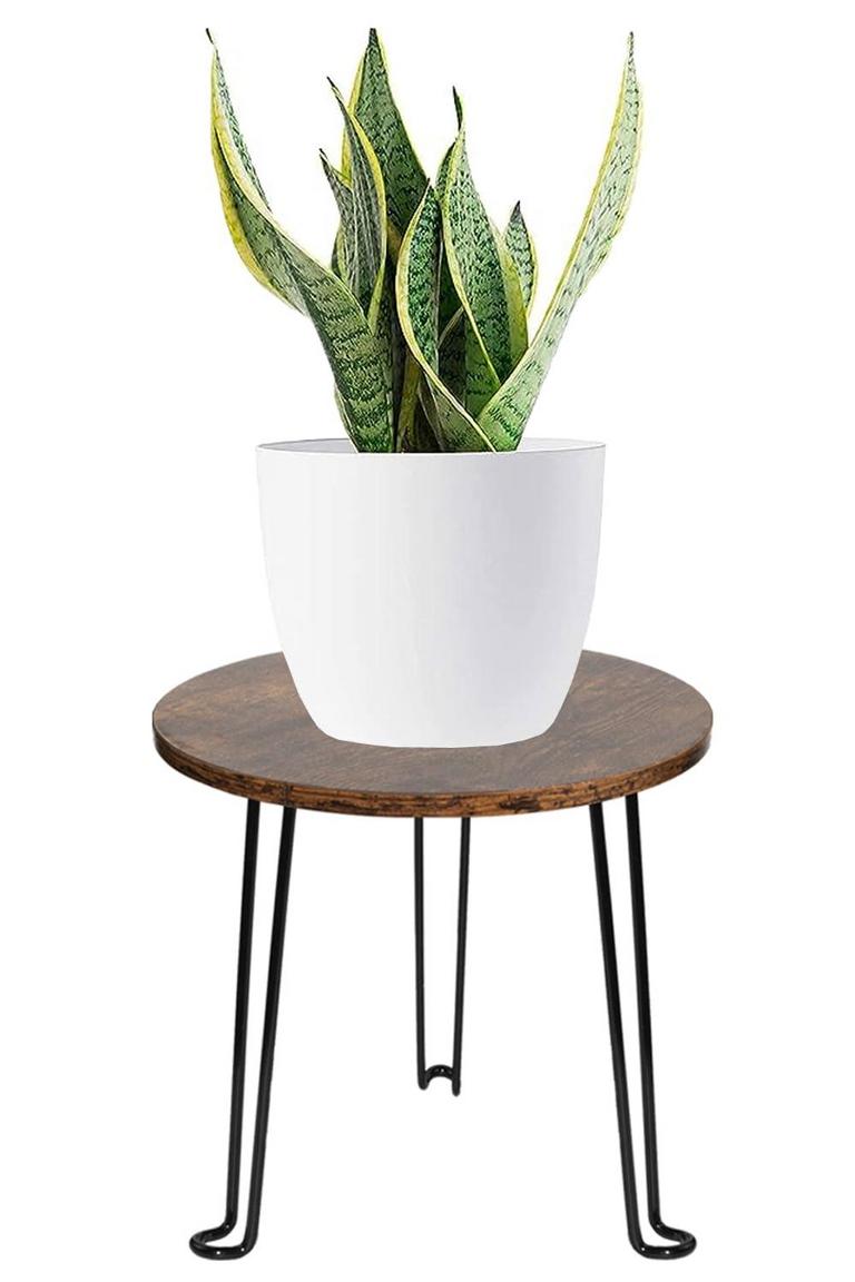 WOODEN PLANT STAND