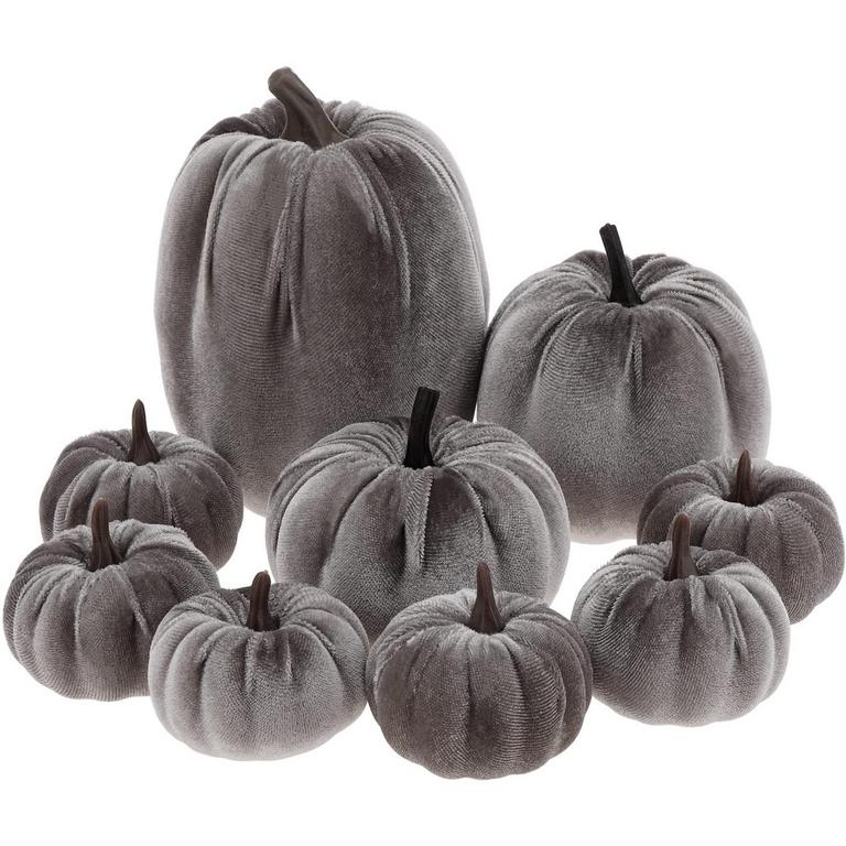VELVET FALL PUMPKINS SET