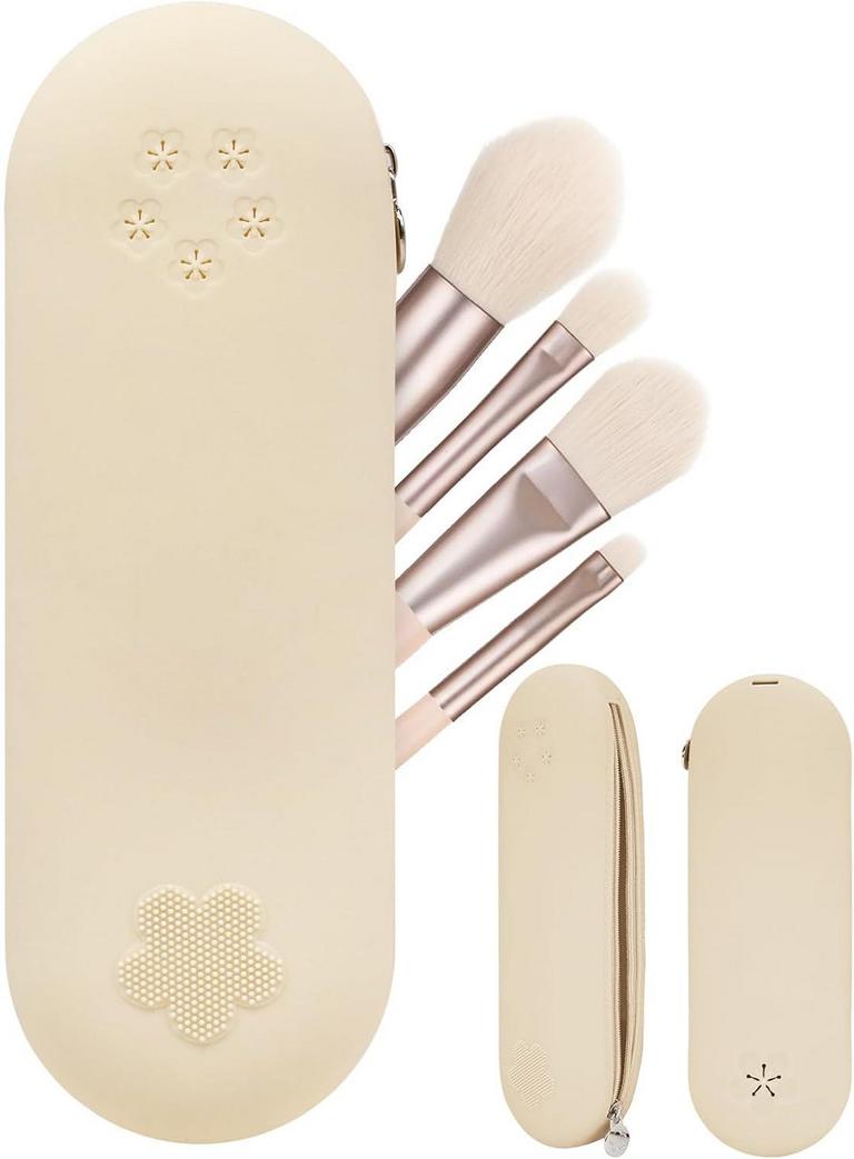 MAKEUP BRUSH HOLDER (KHAKI)