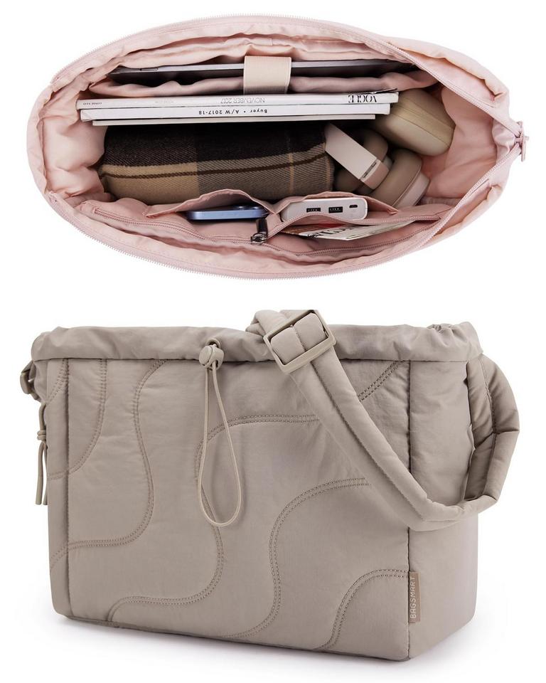 BAGSMART CAMEL TOTE BAG 