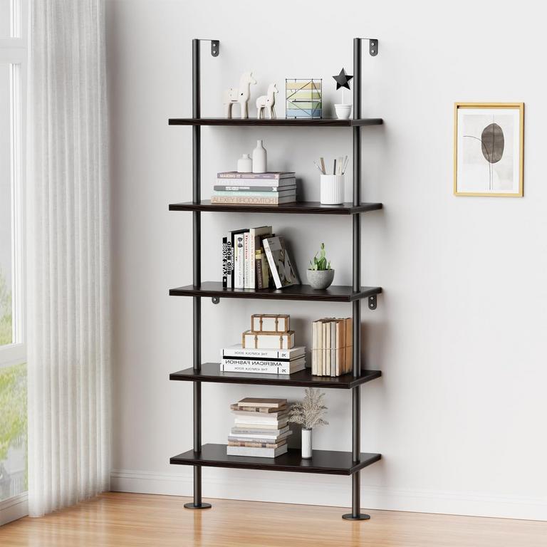 PICKPIFF 5 TIER BOOKCASE