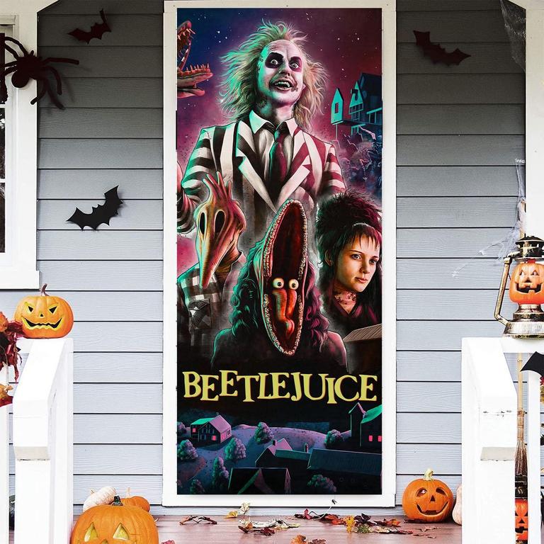 BEETLEJUICE DOOR BANNER