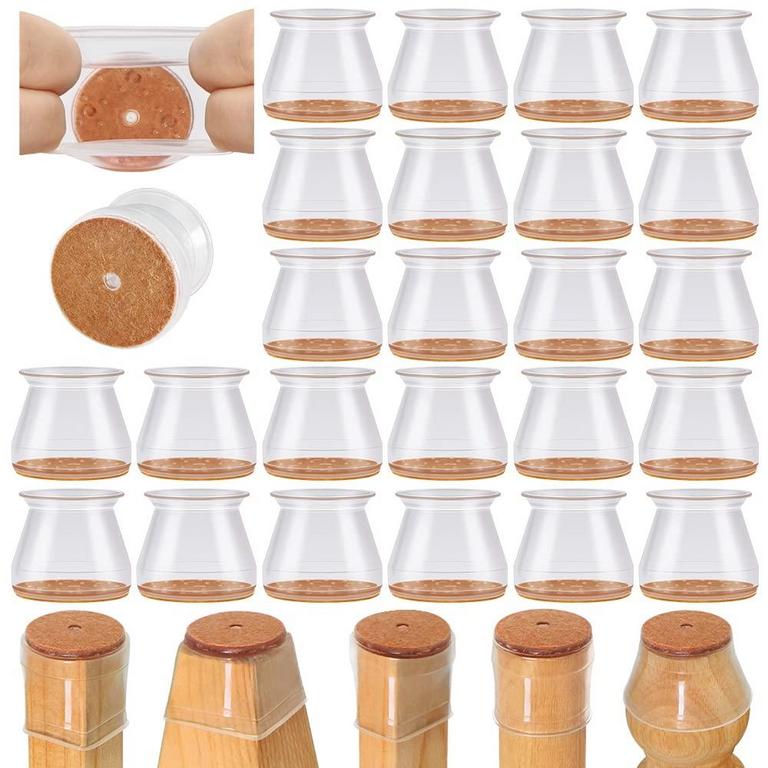 24PK CHAIR FLOOR PROTECTORS