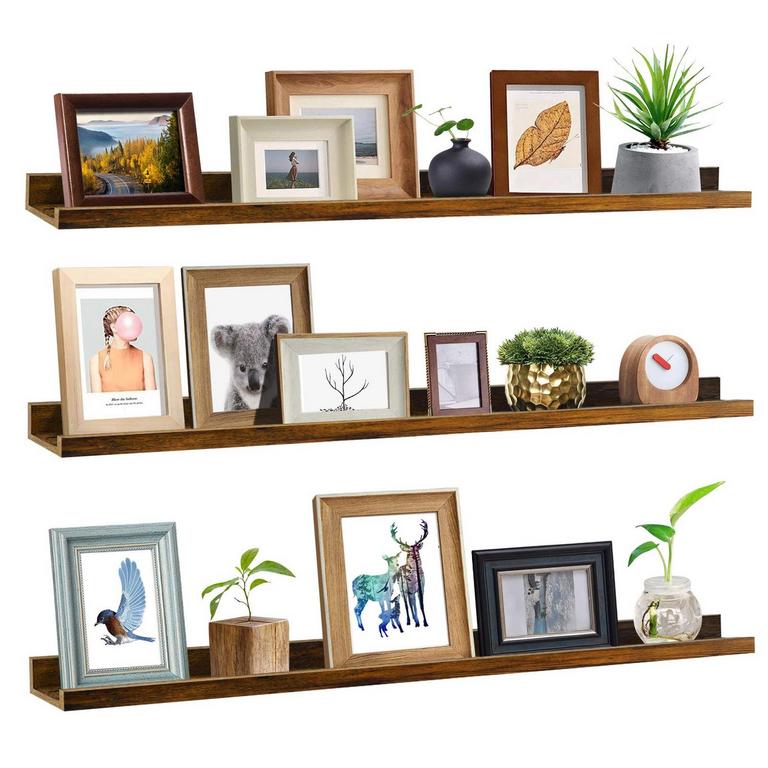 GIFTGARDEN 47IN FLOATING SHELVES 3PK