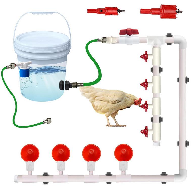 BIIRBLUE CHICKEN WATERER KIT