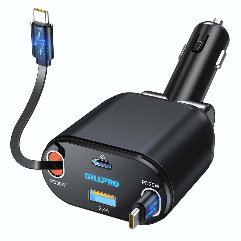 OHLPRO 4IN1 CAR CHARGER