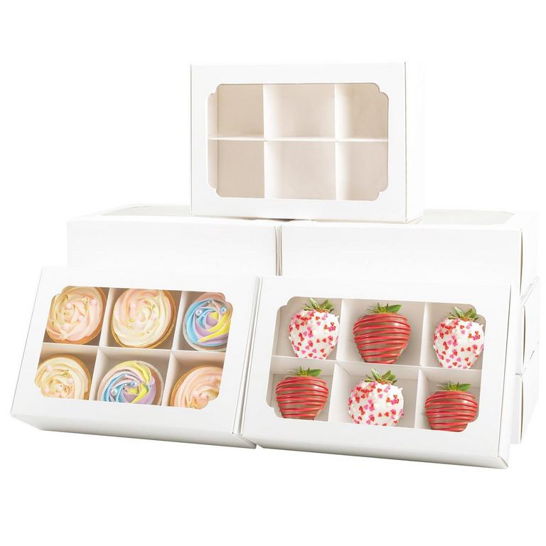 ZEALAX 9IN X 6IN BAKERY BOXES 10PK